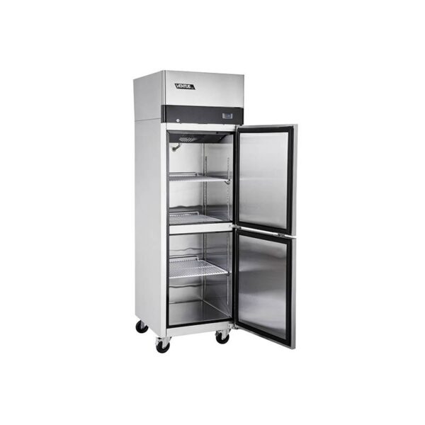 Refrigerador Industrial 2 Medias Puertas Acero Inox VR2PS600 - Imagen 5