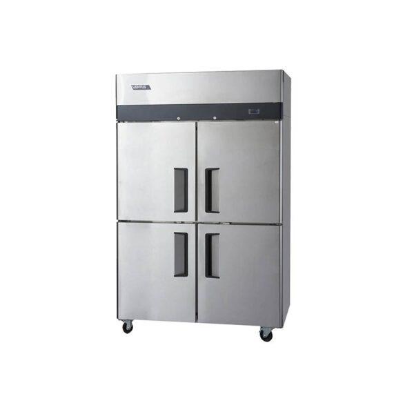 Refrigerador Industrial 4 Medias Puertas Acero Inox VR4PS1000