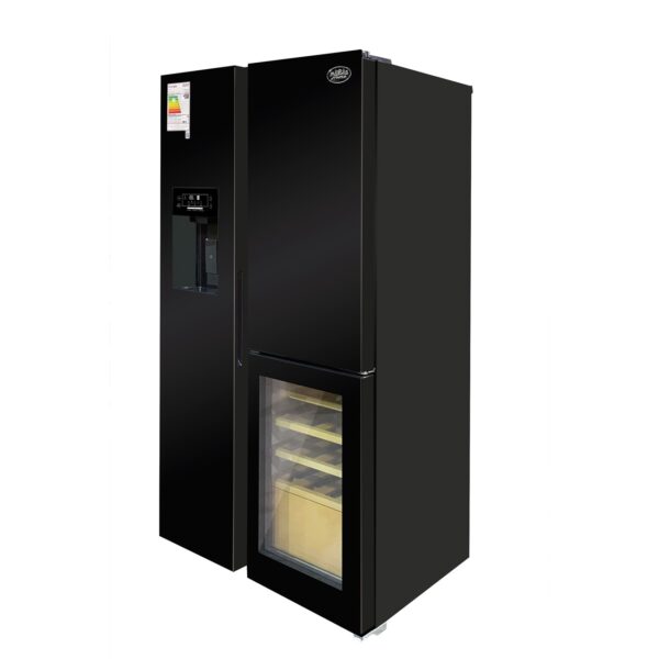 Refrigerador Side By Side / Cava 514 Lts. NEGRO